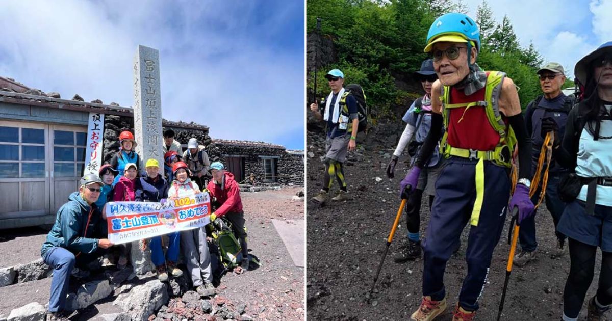 The 102-Year-Old Who Dared Mount Fuji, But Did He Truly Conquer Japan’s Tallest Peak?