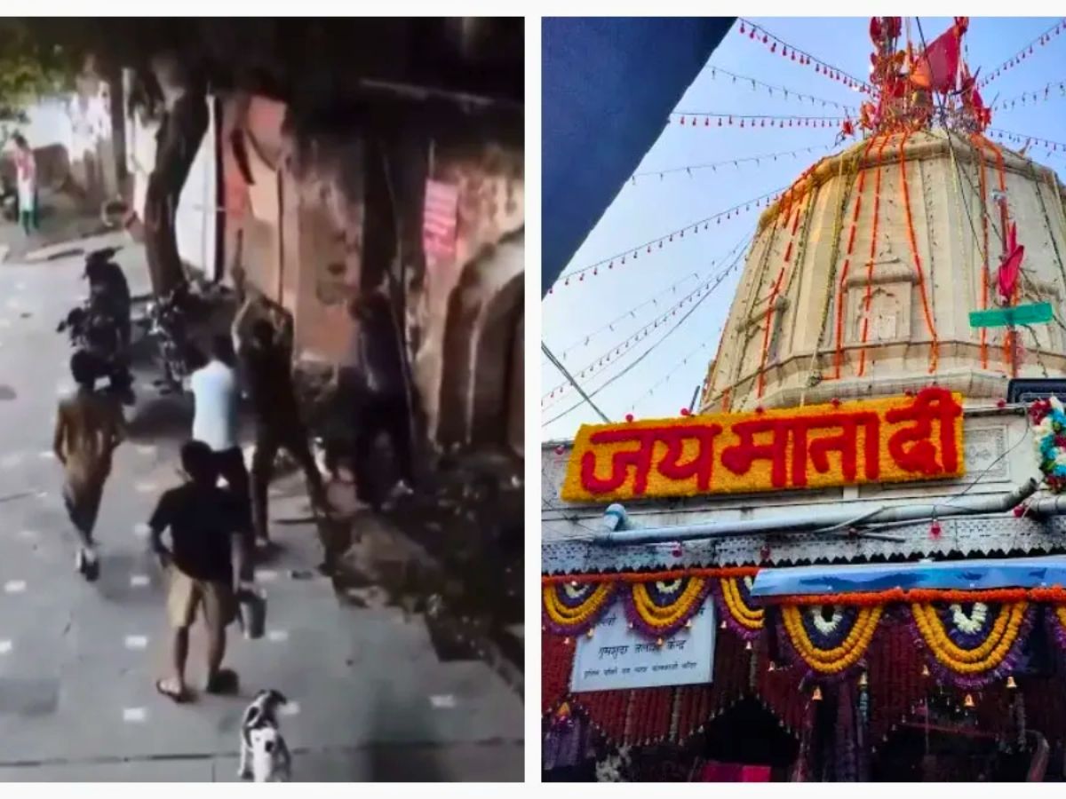 Kalka Ji Temple Turns Crime Scene, Sevadar Beaten to Death Over Prasad Dispute | Watch