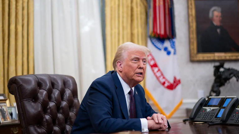 Trump Says India Tariffs Meant to Push Putin Into Ukraine Talks