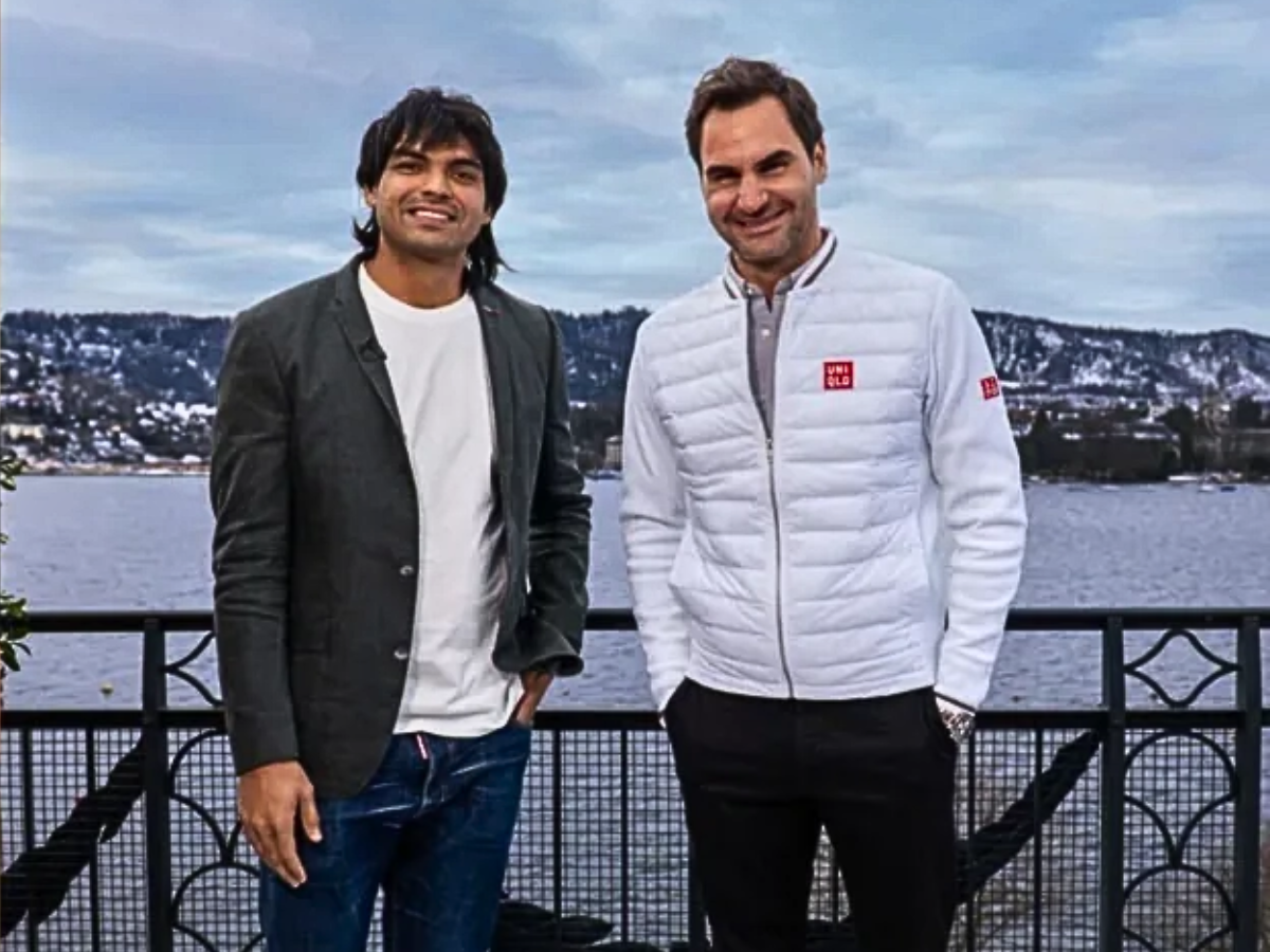 Roger Federer Cheers Neeraj Chopra at Zurich Diamond League, But Gold Eludes India Star