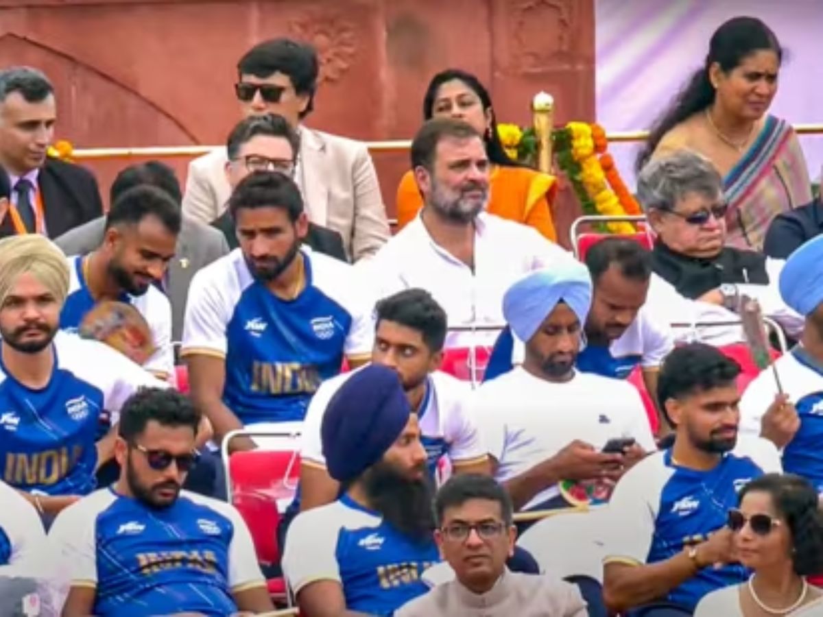 Rahul Gandhi at 78th Independence Day