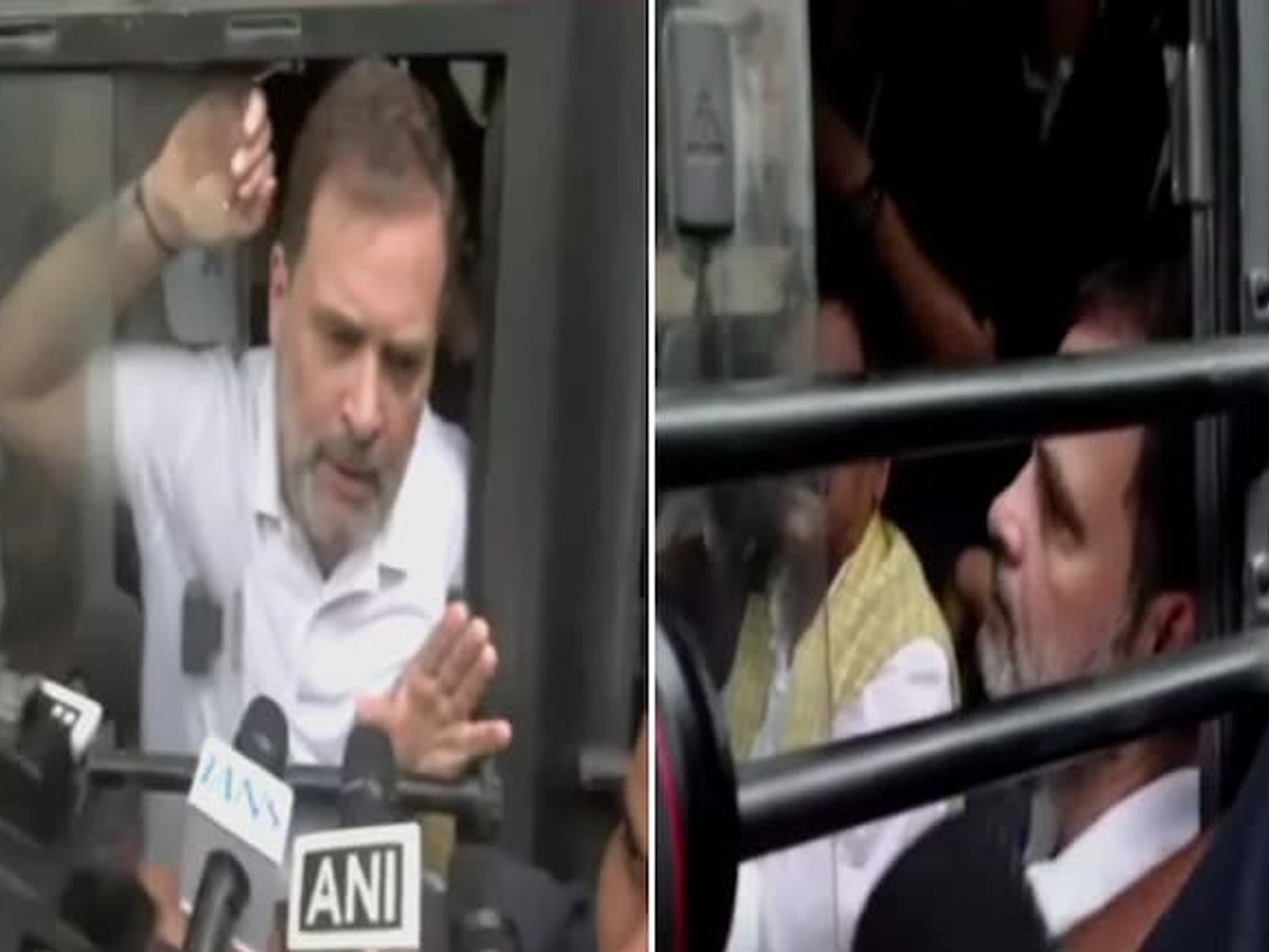 Rahul Gandhi, Opposition Leaders Arrested During Massive Protest Against Election Commission | Watch