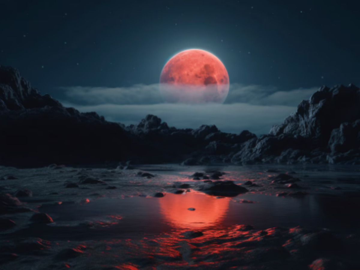 The eerie red glow of the September 2025 Blood Moon - Photo Gallery