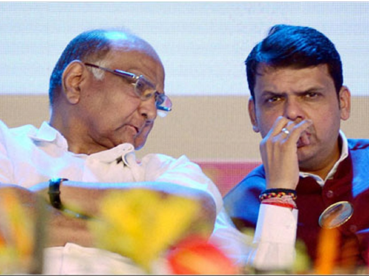 Sharad Pawar Claims ‘Pre-Poll Seat Offer’, CM Fadnavis Dismisses as ‘Salim-Javed Script’ Drama