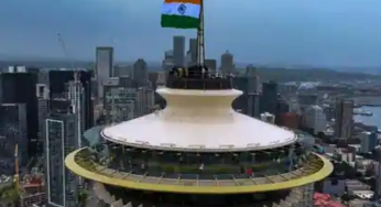 79th Independence Day: India’s Flag Makes Iconic Appearance on Space Needle