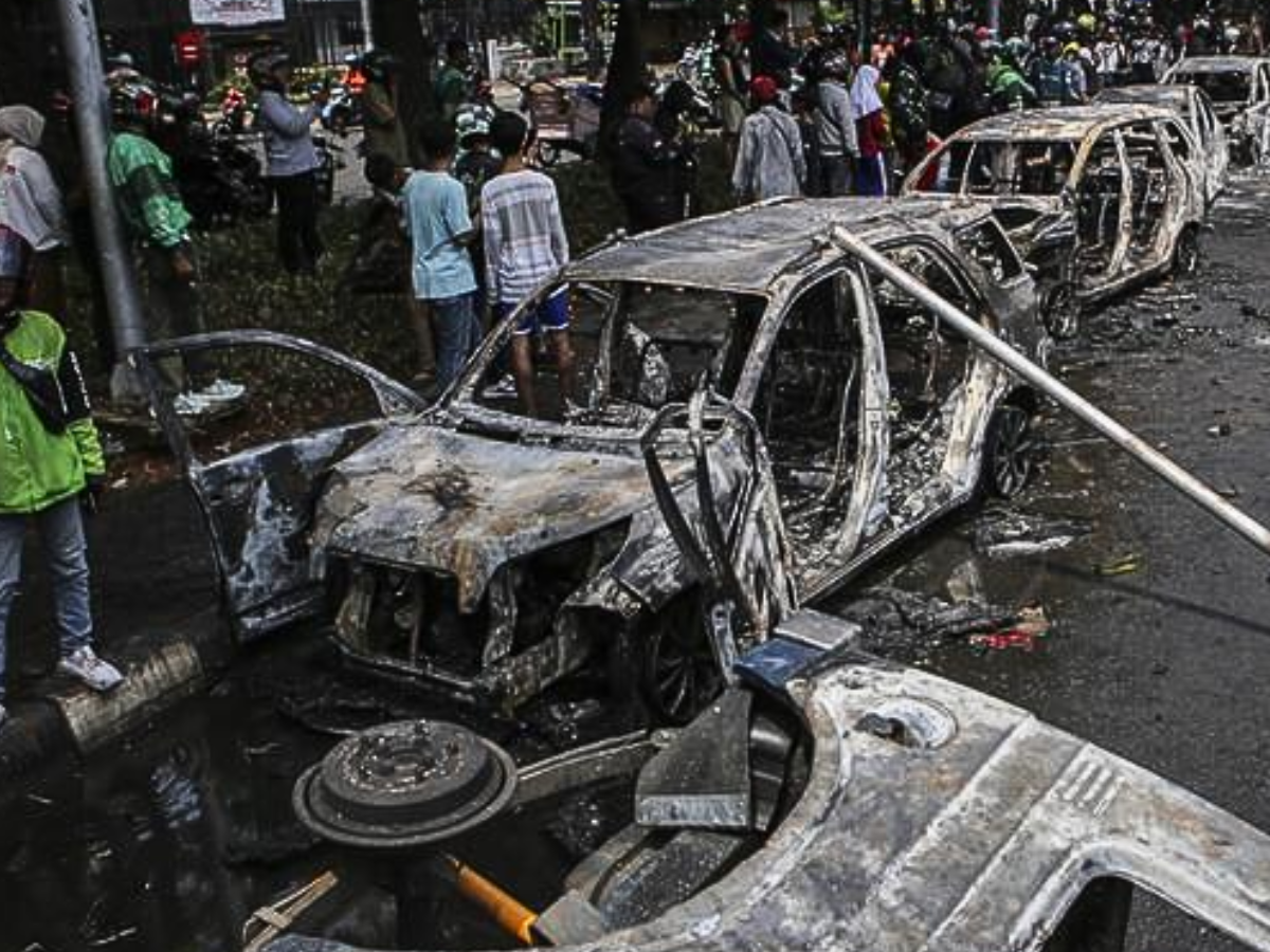 Three Killed in Indonesia Protests Following Taxi Driver’s Death
