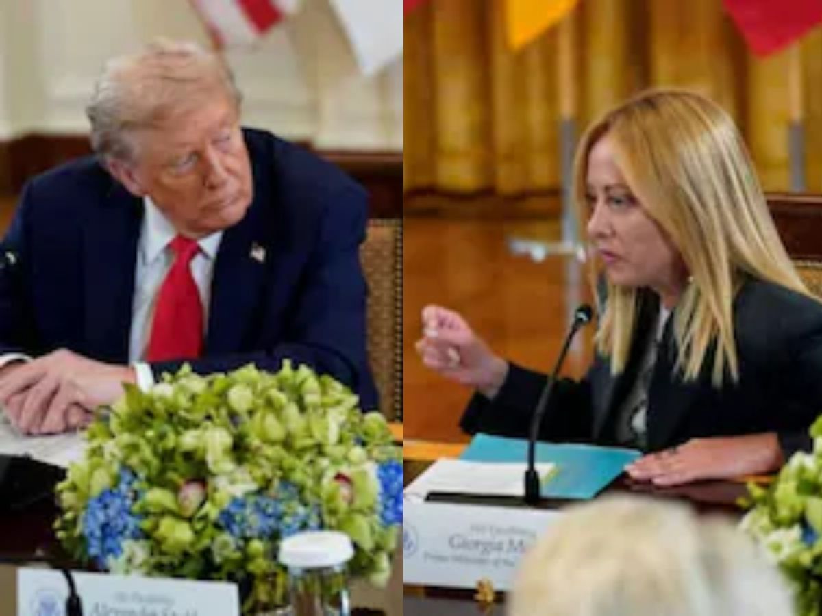 ‘Zelenskyy Is Fine’: Trump, Meloni’s Private Chat Picked Up on Hot Mic
