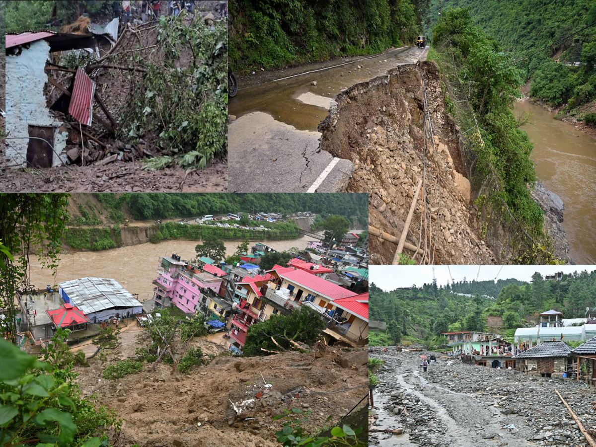 Himachal Pradesh in Crisis: 482 Roads Blocked, Nearly 300 Dead as Monsoon Havoc Deepens