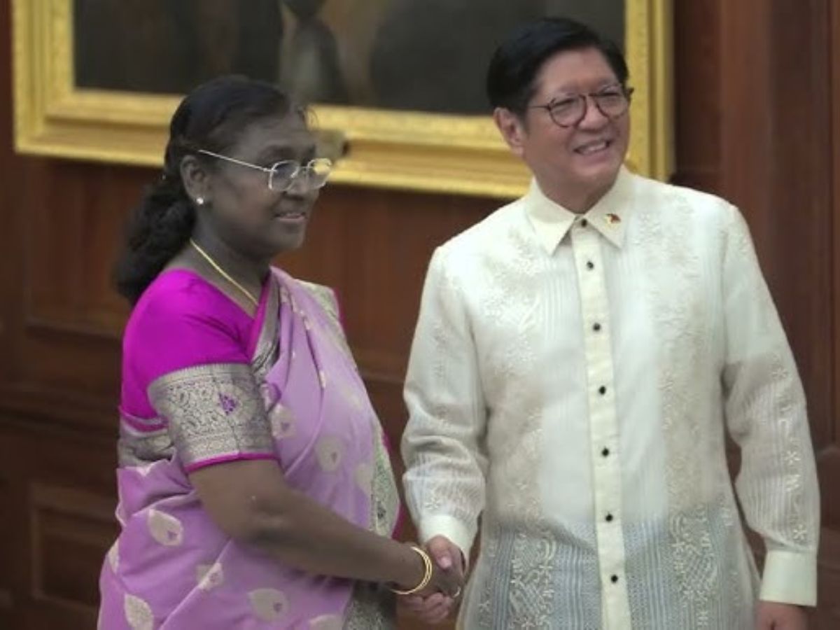 President Murmu Hosts Philippine President Marcos Jr. in New Delhi, Bilateral Ties Elevated