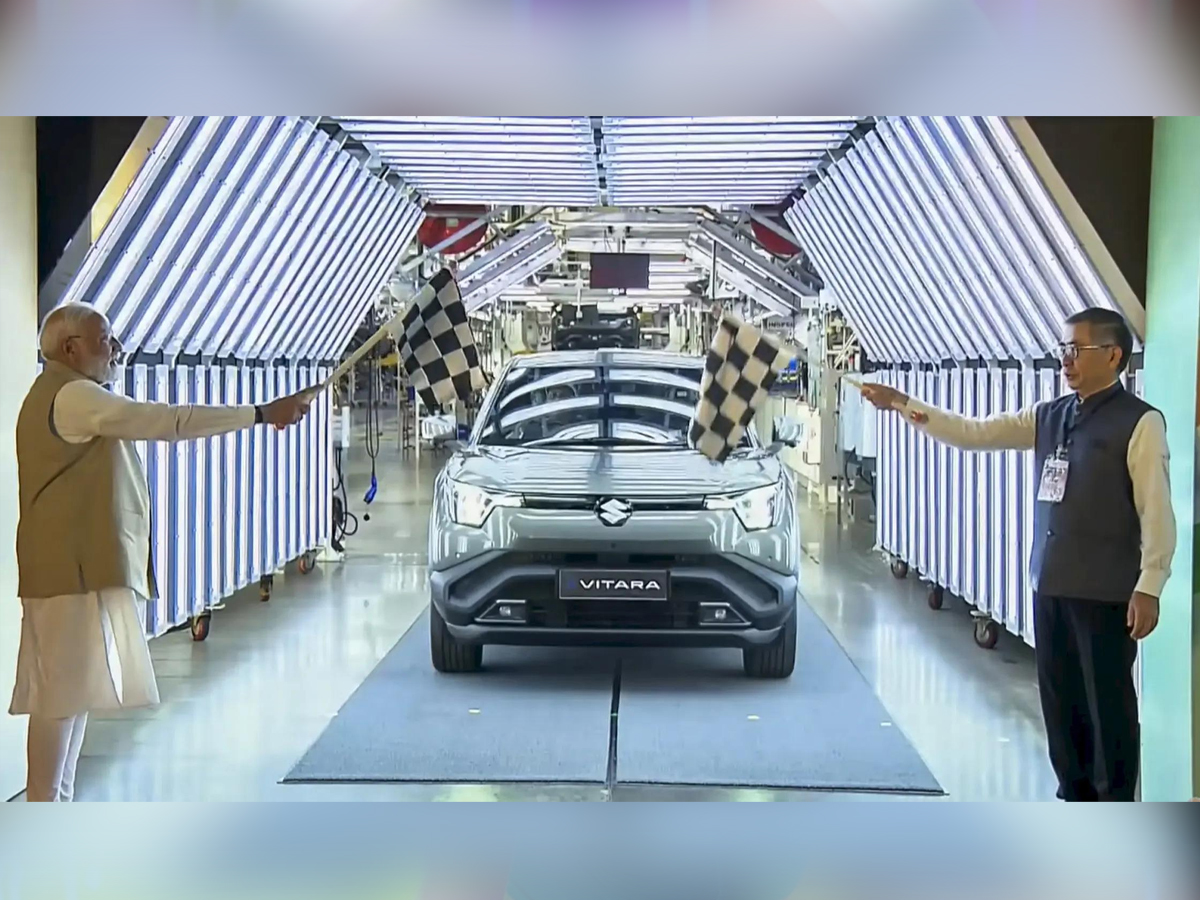 Gujarat Becomes EV Hub: PM Modi Inaugurates e-Vitara, Battery Facility