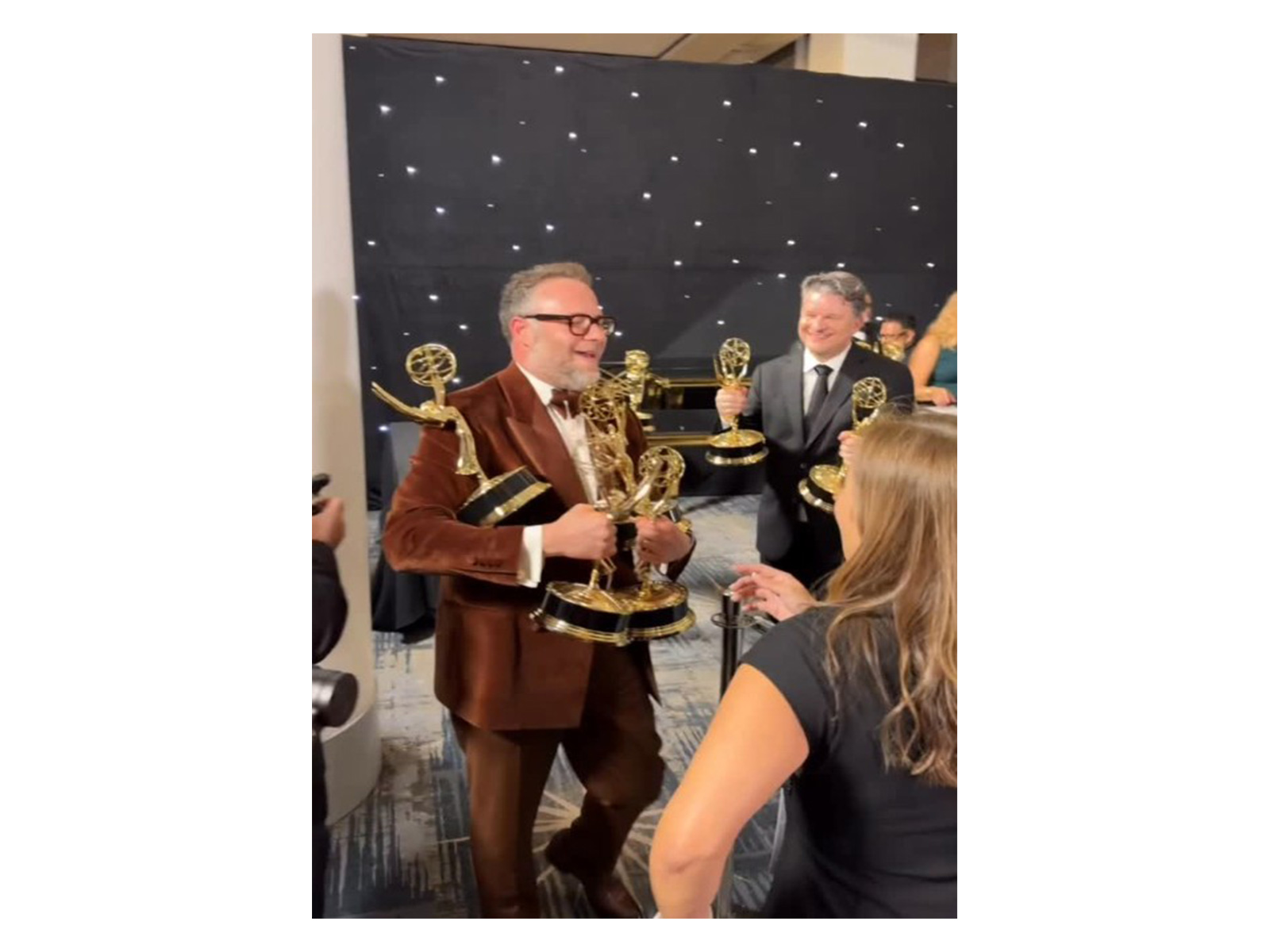 'The Studio' makes Emmy history with 13 wins, Seth Rogen ties record for most wins in one night