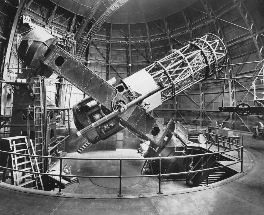 Hooker Telescope at Mount Wilson, expanding cosmic horizons. - Photo Gallery