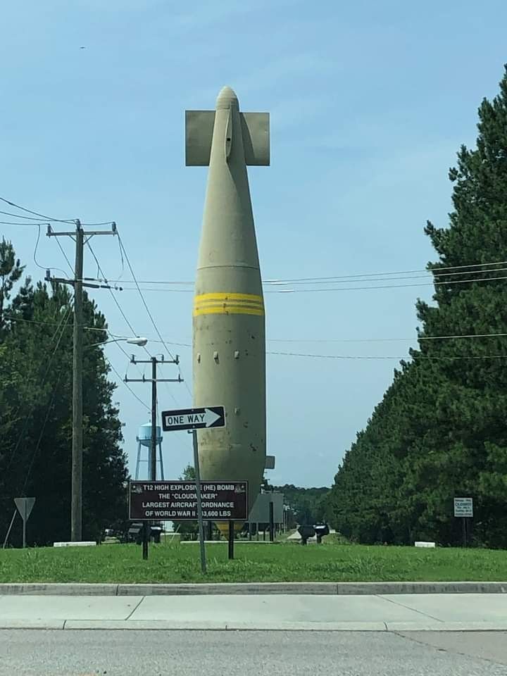 T-12 Cloudmaker bomb, engineered for underground strikes. - Photo Gallery