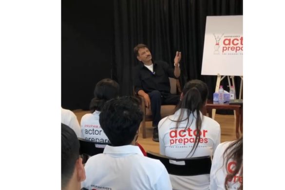 Rajesh Tailang engages with students at Anupam Kher's acting institute 'Actor Prepares'