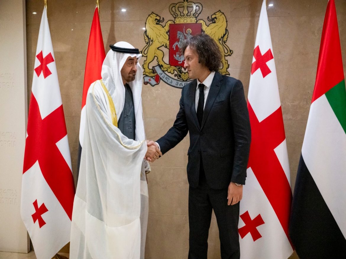 UAE President, Georgian Prime Minister discuss growth of bilateral ties under Comprehensive Economic Partnership Agreement