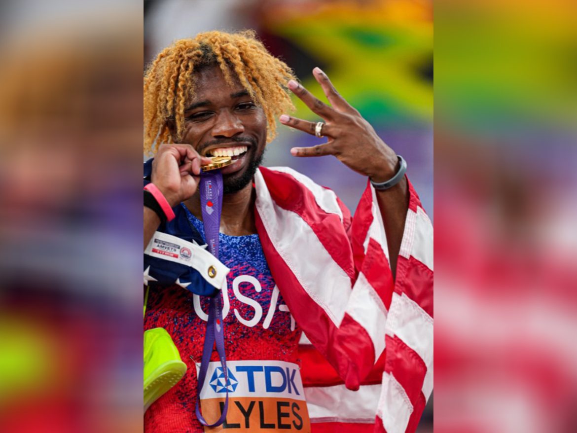 World Athletics Championships: Noah Lyles levels Usain Bolt's 200m four-peat milestone, eyes record-extending fifth