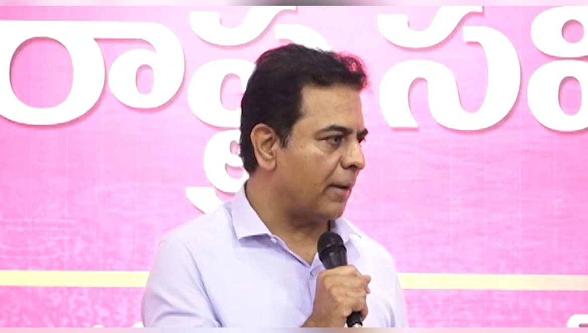 KTR takes potshots at Congress, says Azharuddin "left in the middle" ahead of Jubilee Hills bypoll