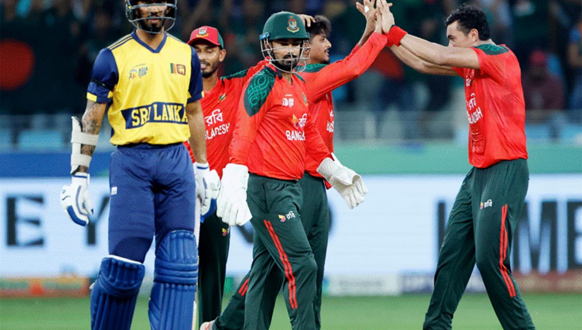 Asia Cup: Bangladesh pip Sri Lanka in first Super Fours clash in nail-biting thriller