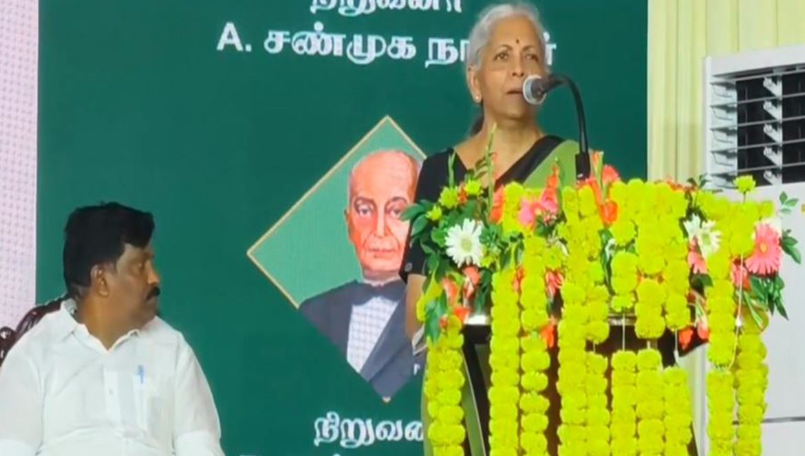 Finance Minister Sitharaman hails GST as 'revolutionary' at Thoothukudi matchbox industry's centenary celebration
