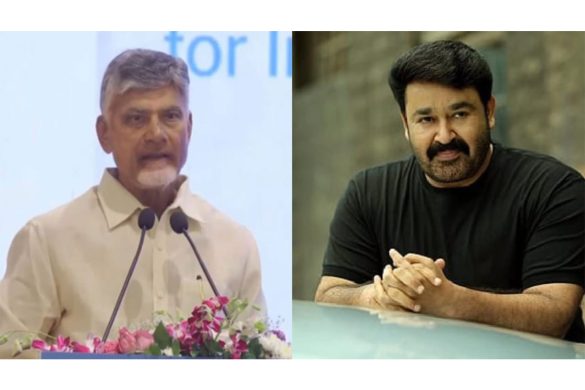 Chandrababu Naidu congratulates Mohanlal on Dadasaheb Phalke Award, calls his honour "well-deserved"