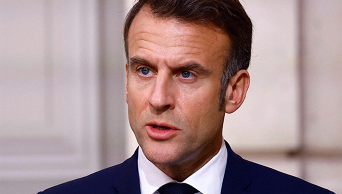 Macron slams Israel's settlement plans in West Bank, calling it "political project" that kills possibility of two states
