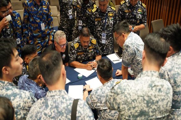 Indian Navy joins multinational submarine rescue exercise in Singapore with INS Nistar