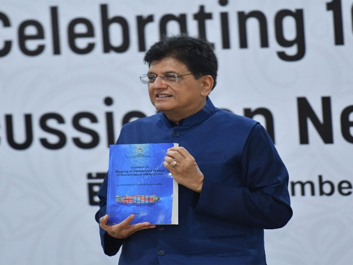 Guidebook on mapping of Harmonized System of Nomenclature (HSN) codes unveiled by Piyush Goyal