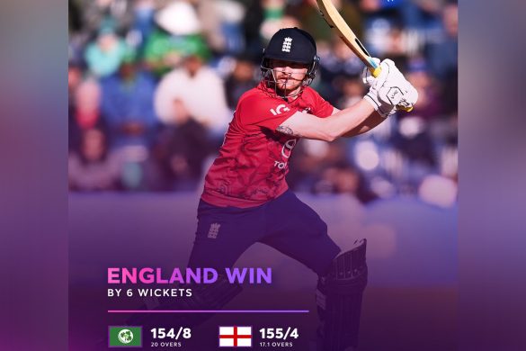 Rashid, Cox power England to six wicket win over Ireland, capture T20I series