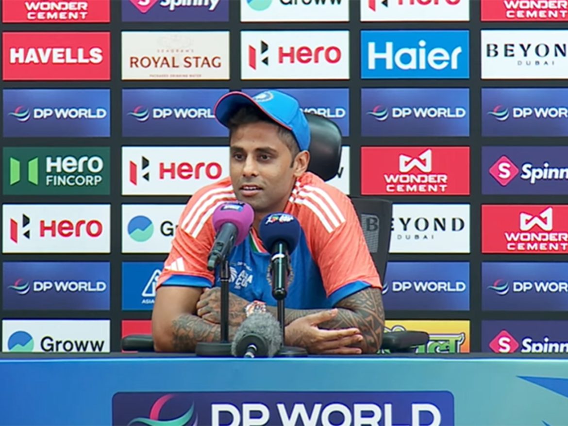 "Fielding coach ne email daal diya hai ladkon ko...": Suryakumar's hilarious reply on team's catch drops