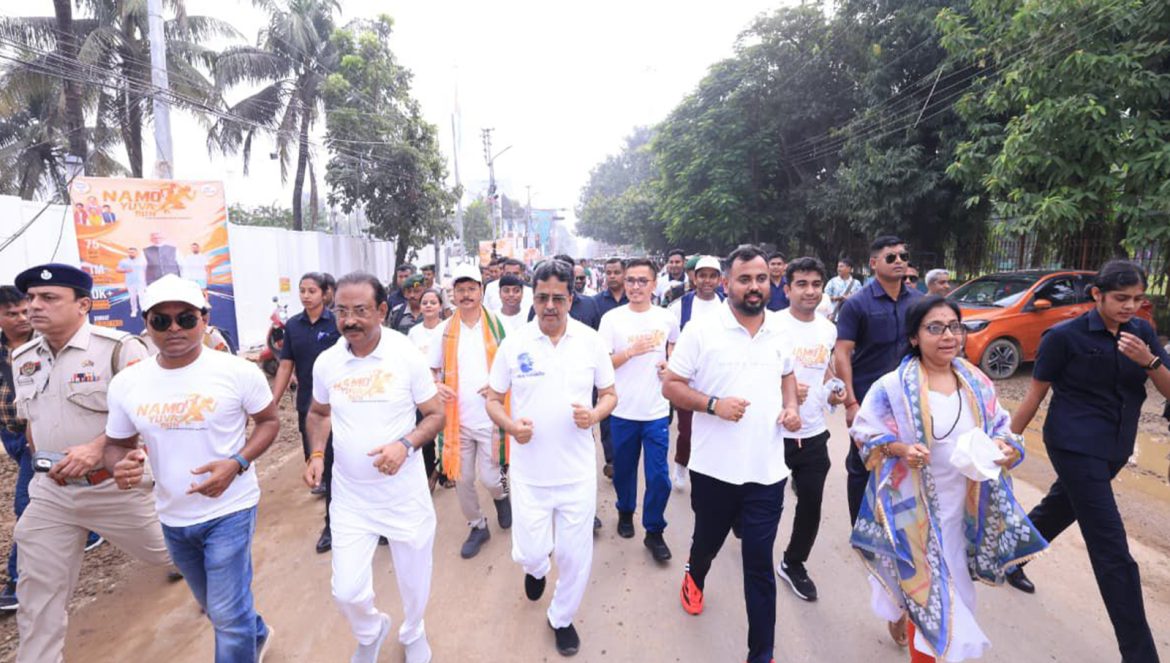 "Steps taken to make Tripura 'Nesha Mukt' ": CM Manik Saha at Namo Yuva Run marathon