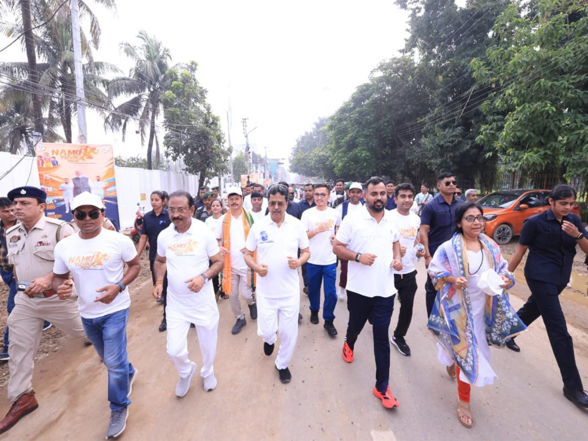 "Steps taken to make Tripura 'Nesha Mukt' ": CM Manik Saha at Namo Yuva Run marathon