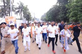 "Steps taken to make Tripura 'Nesha Mukt' ": CM Manik Saha at Namo Yuva Run marathon