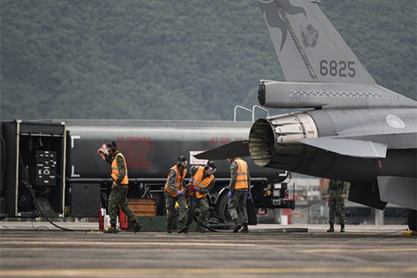 Taiwan detects 3 Chinese aircraft and 4 naval vessels near its territory