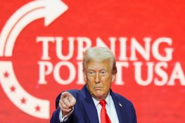 "The bullet was aimed at all of us": Trump takes swipe at left during Charlie Kirk's memorial