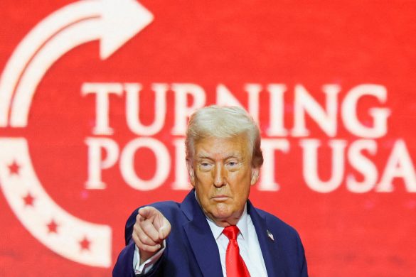 "The bullet was aimed at all of us": Trump takes swipe at left during Charlie Kirk's memorial