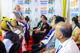 Arunachal: PM Modi calls on traders, merchants to "buy Swadeshi, sell Swadeshi"