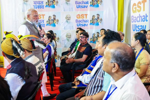 Arunachal: PM Modi calls on traders, merchants to "buy Swadeshi, sell Swadeshi"