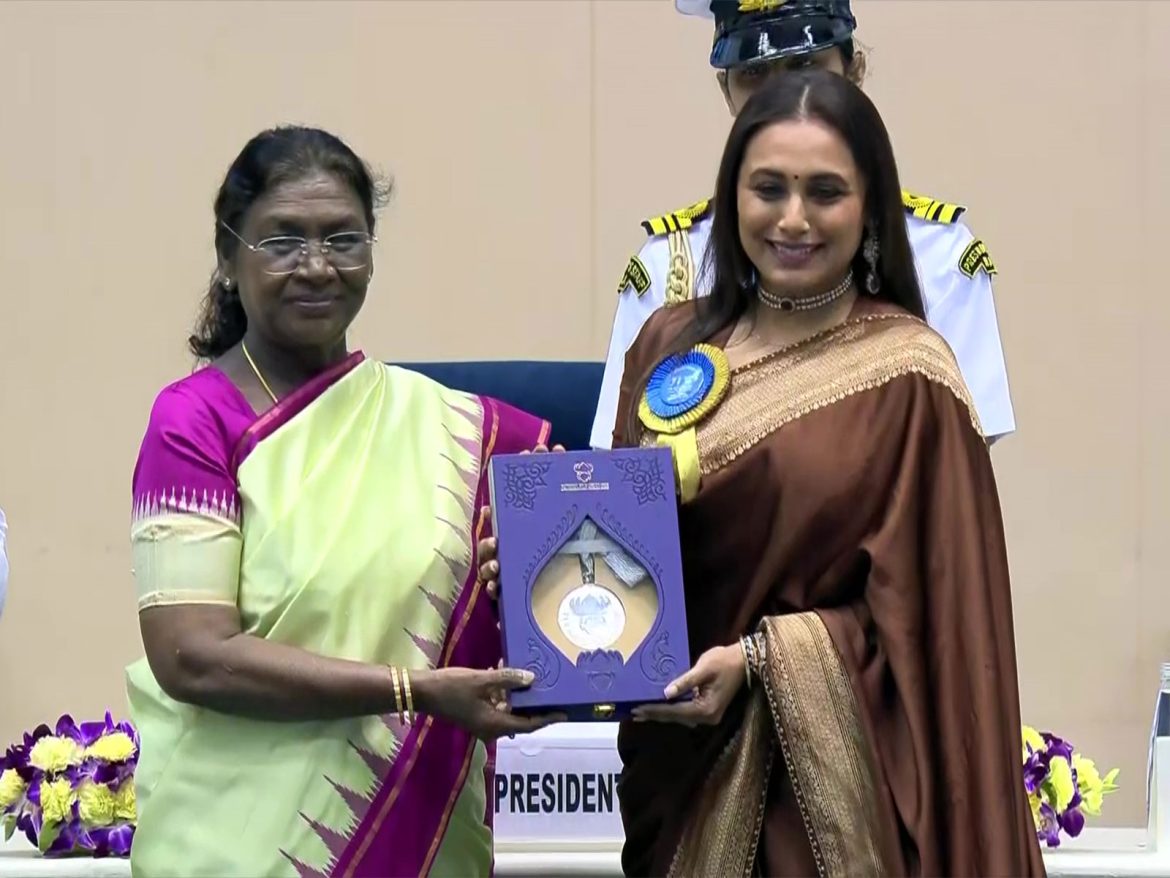 71st National Awards: Rani Mukerji gets Best Actress award for 'Mrs Chatterjee vs Norway'