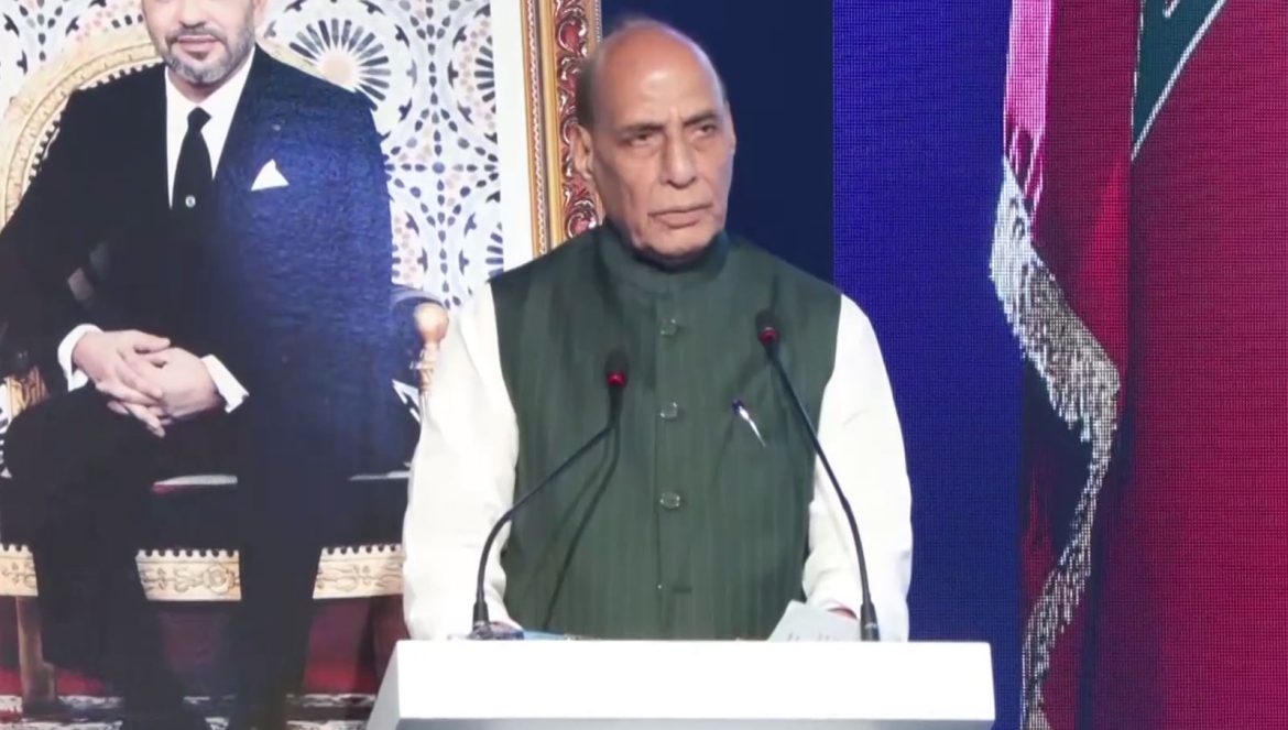 Aatmanirbhar Bharat also means making India source of high-quality products for world, says Rajnath Singh  in Morocco