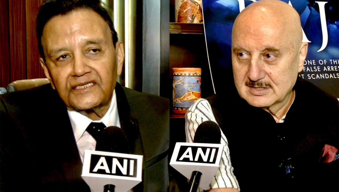 Anupam Kher, Tusshar Kapoor unveil Padma Shri Dr Raj Bothra's book 'USA v Raj', Kabir Bedi to play lead in it's film adaptation