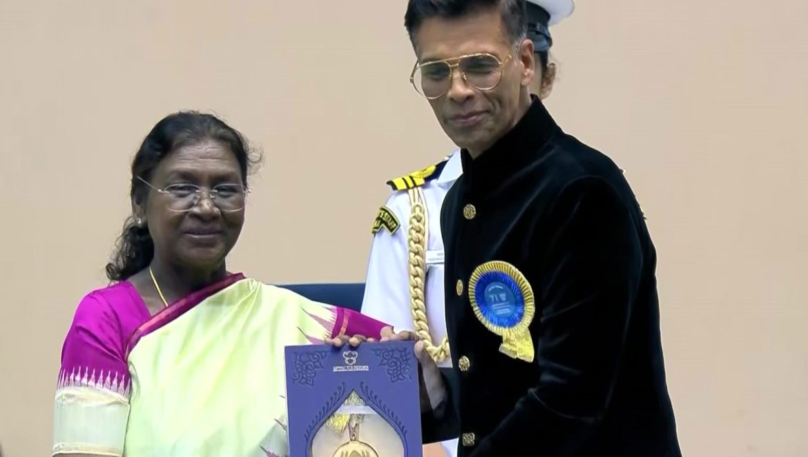 "So emotional to win in the same year as Rani and Bhai SRK": Karan Johar posts heartfelt note after bagging National Film Award