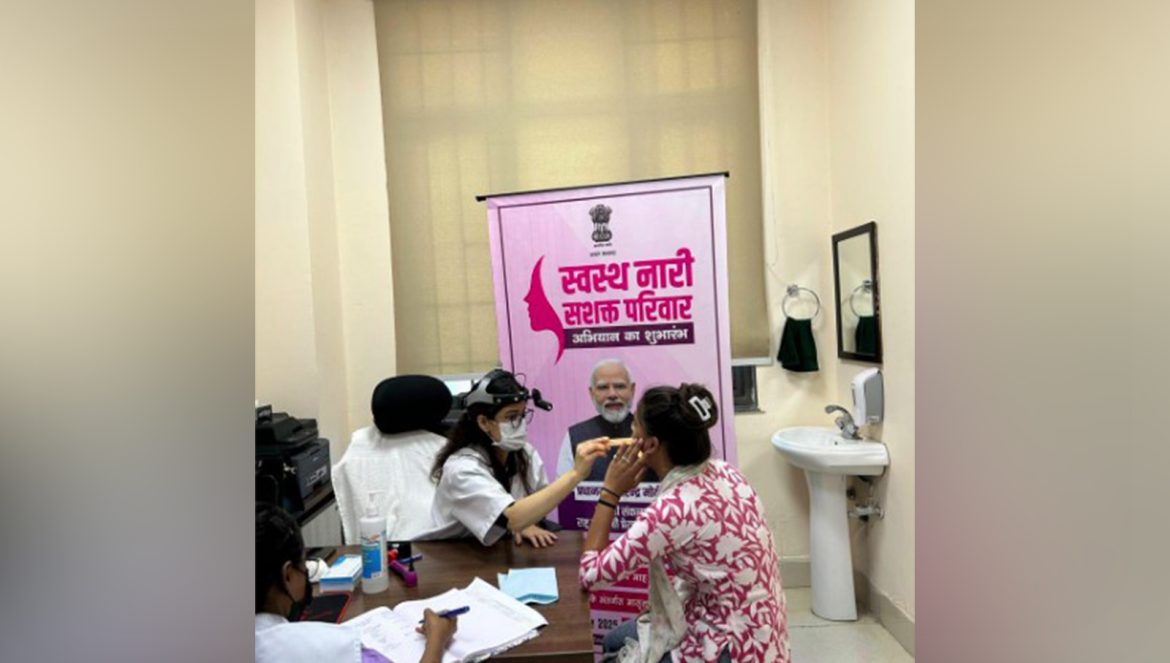 RHTC Najafgarh organises health camps under 'Swasth Naari Shashakt Parivar Abhiyan'