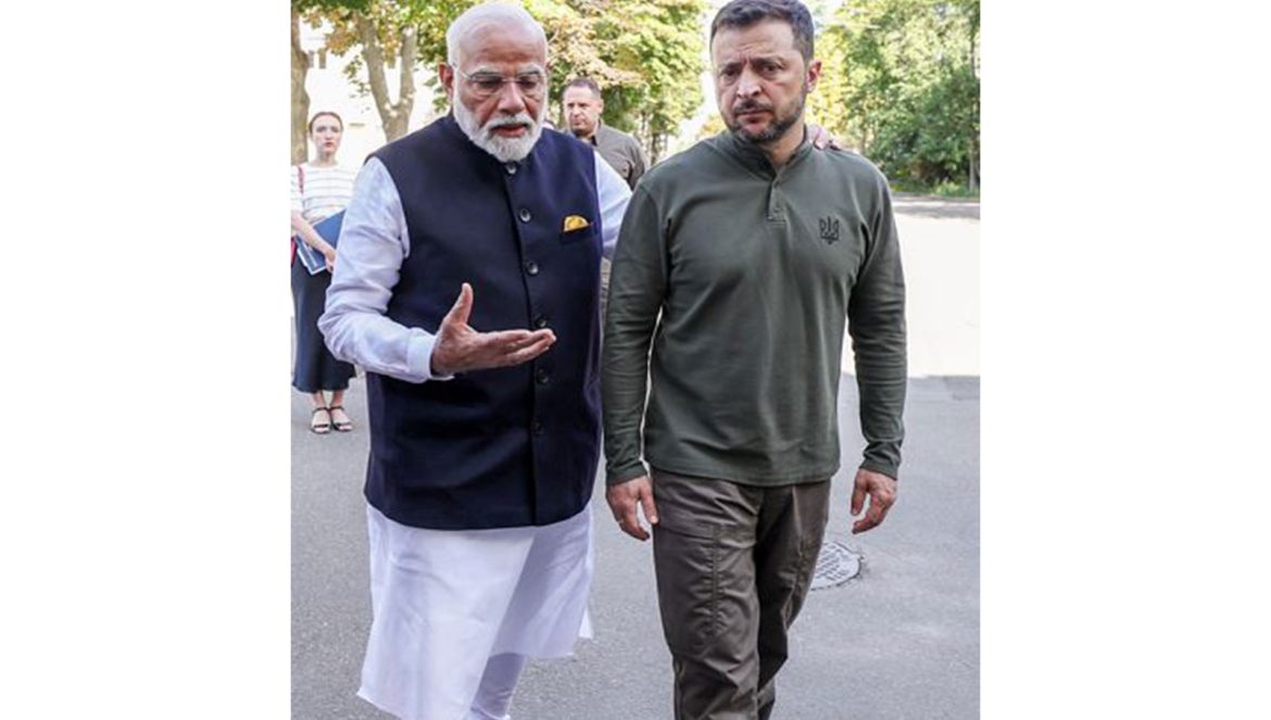 Zelenskyy says, India "mostly" with Ukraine on Kyiv's conflict with Russia