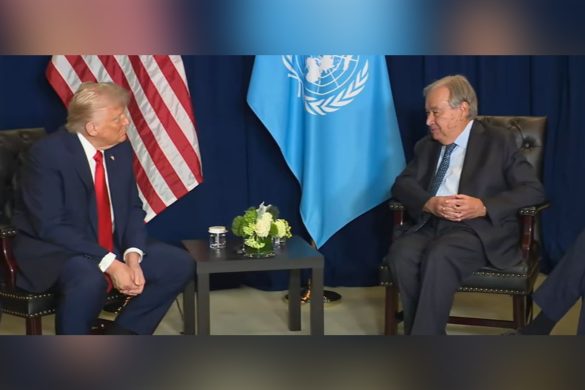 Trump meets UN chief Guterres, reaffirms US support for UN's peace efforts
