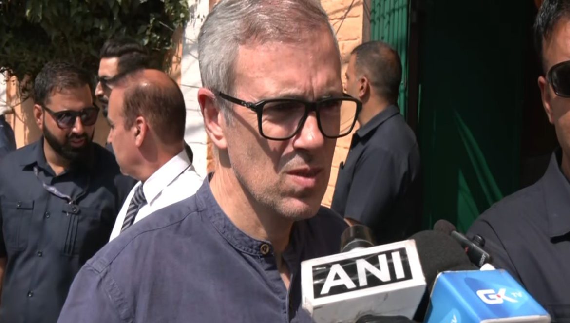 Statehood not being restored since BJP didn't form govt: Omar Abdullah