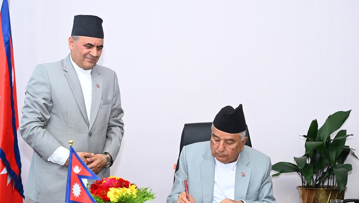 Nepal President issues ordinance to amend Voter List Act, paves way to enrol Gen-Z voters on the electoral list