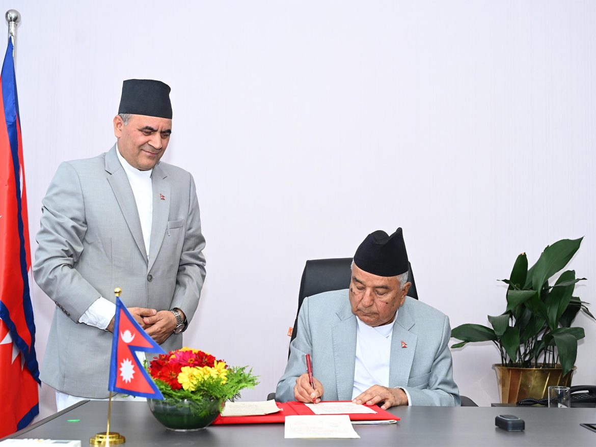 Nepal President issues ordinance to amend Voter List Act, paves way to enrol Gen-Z voters on the electoral list