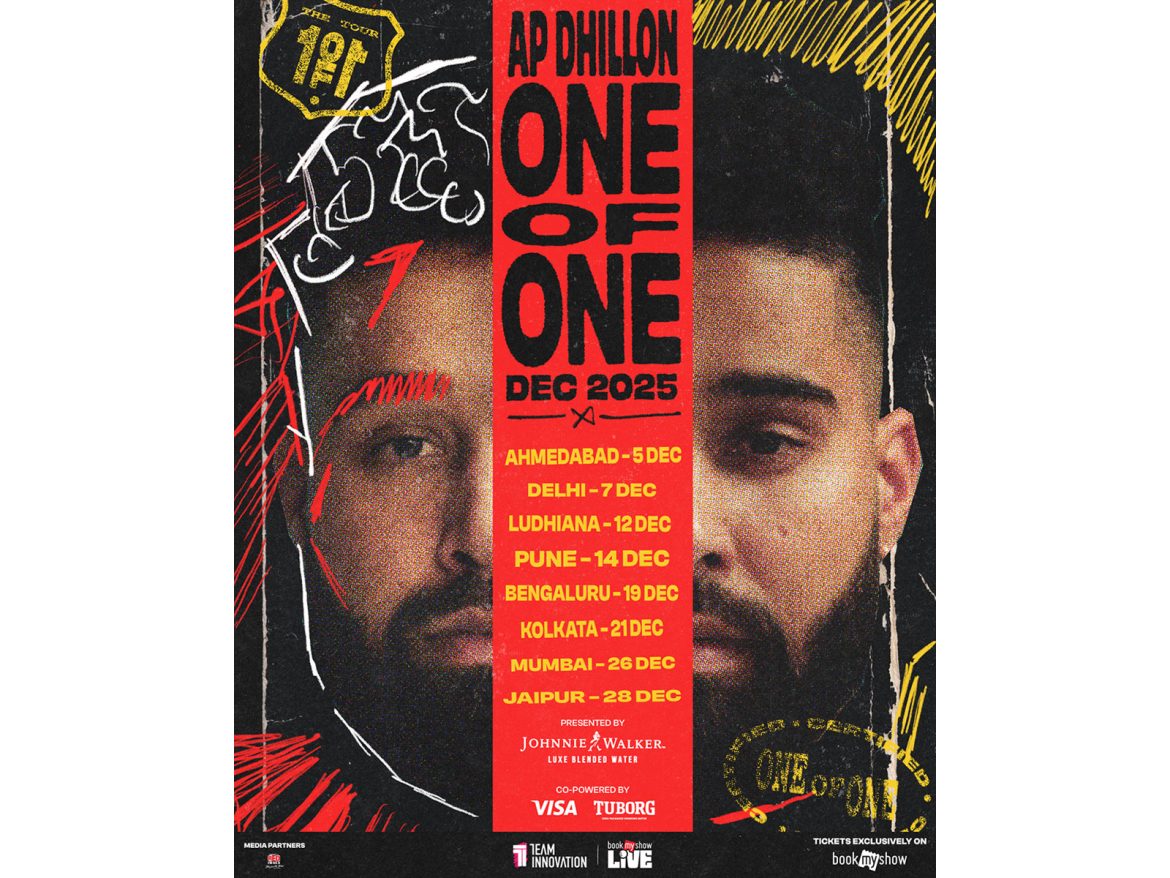 AP Dhillon announces Indian leg of 'One of One' music tour, set to span across 8 cities