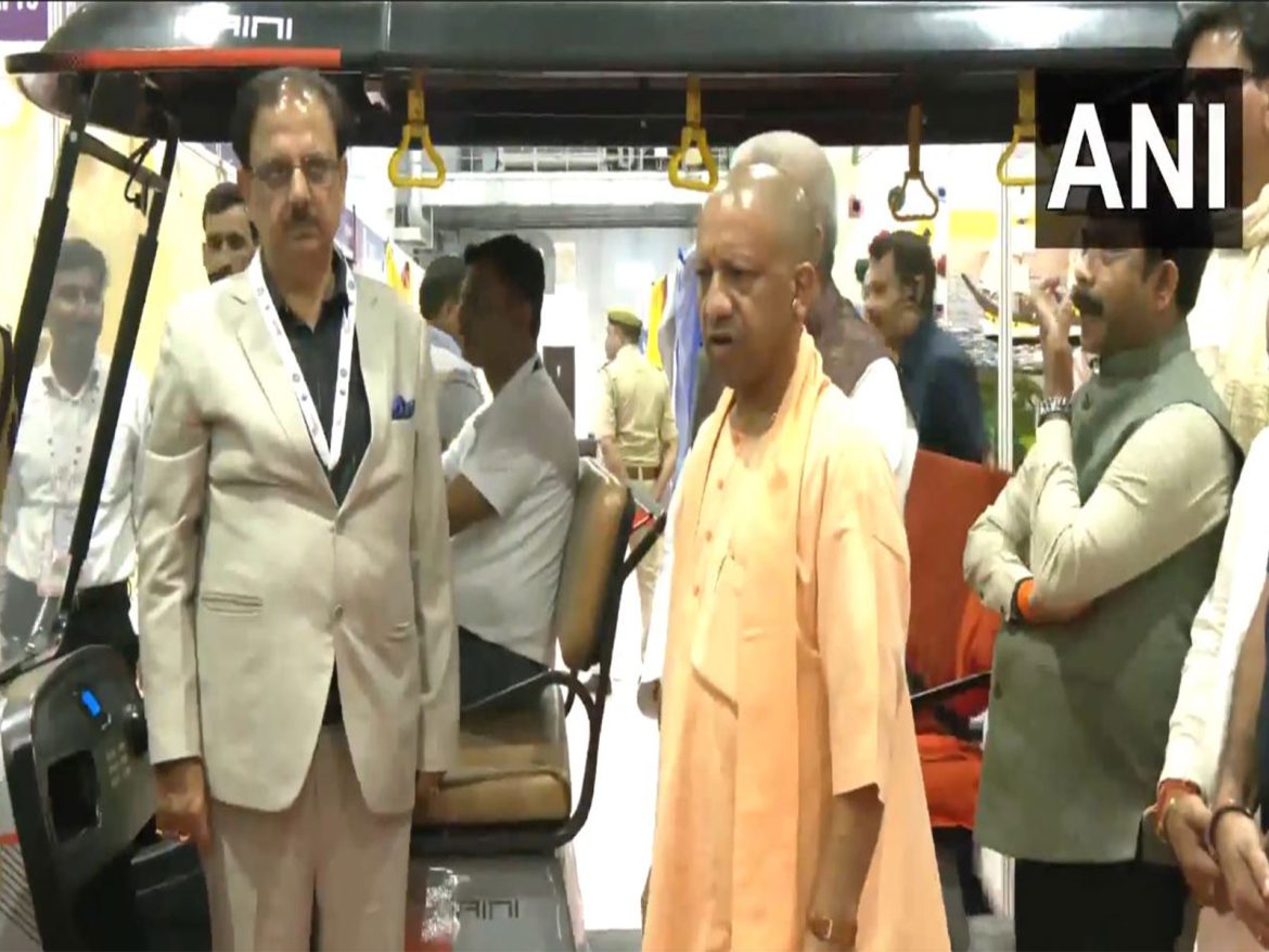 CM Yogi conducts on-site inspection in Greater Noida ahead of UPITS inauguration by PM Modi