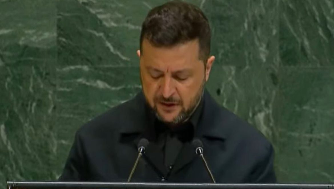 "Europe cannot afford to lose Moldova too," says Zelenskyy at UNGA